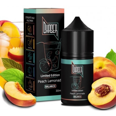 Chaser Black 30 мл - Peach Lemonade Со вкусом Лимонада, Персика