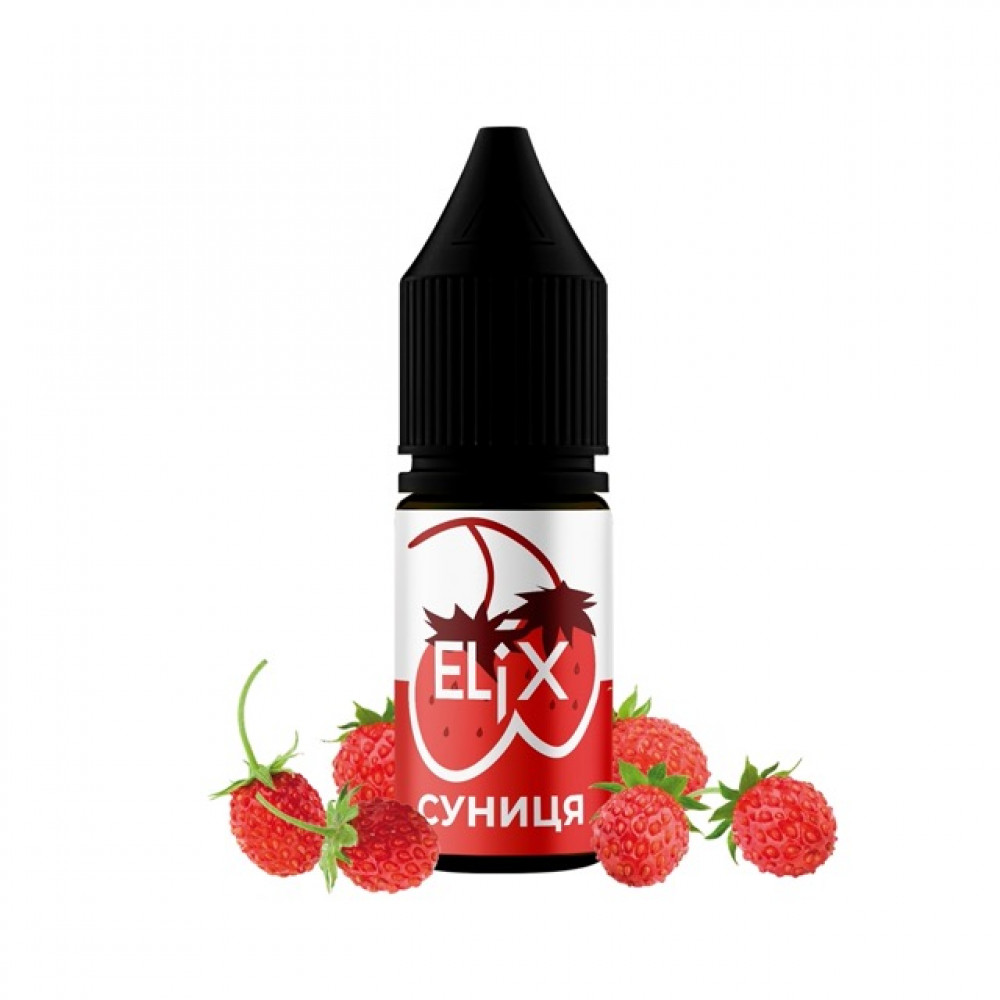 Elix 10 мл - Strawberries Со вкусом Земляники Elix 10 мл - Strawberries Со вкусом Земляники