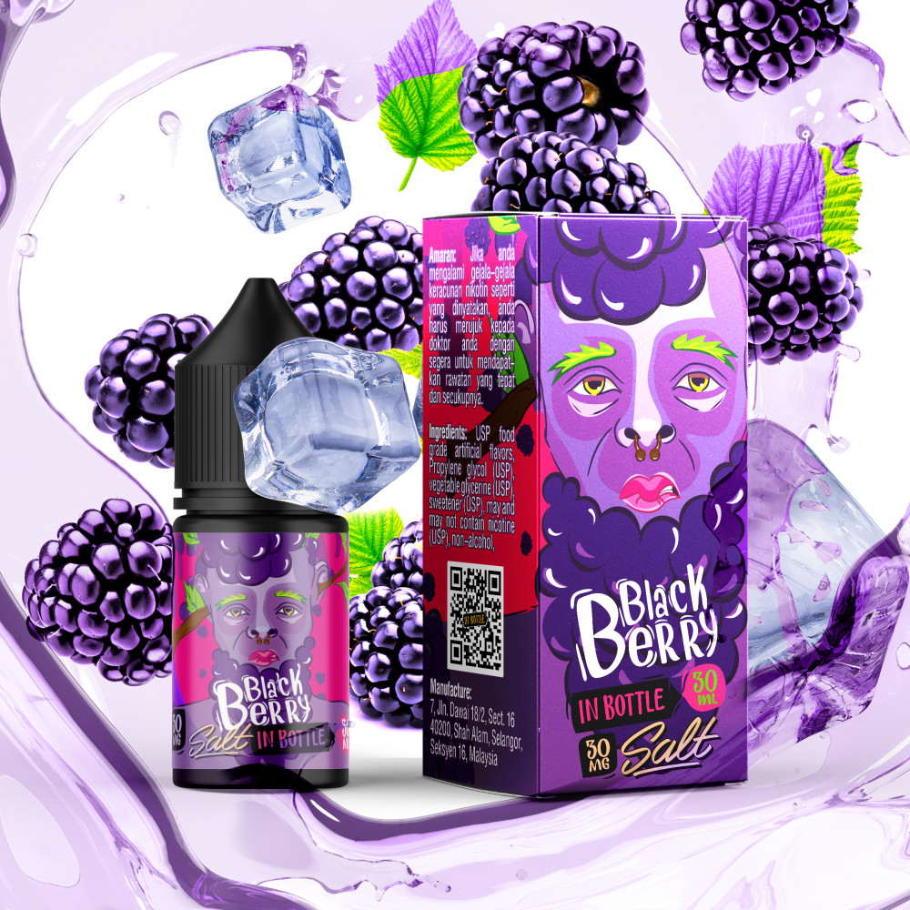 In Bottle 30 мл - Blackberry Со вкусом Ежевики In Bottle 30 мл - Blackberry Со вкусом Ежевики
