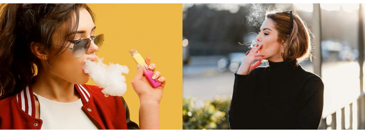 Что вреднее: одноразки или сигареты