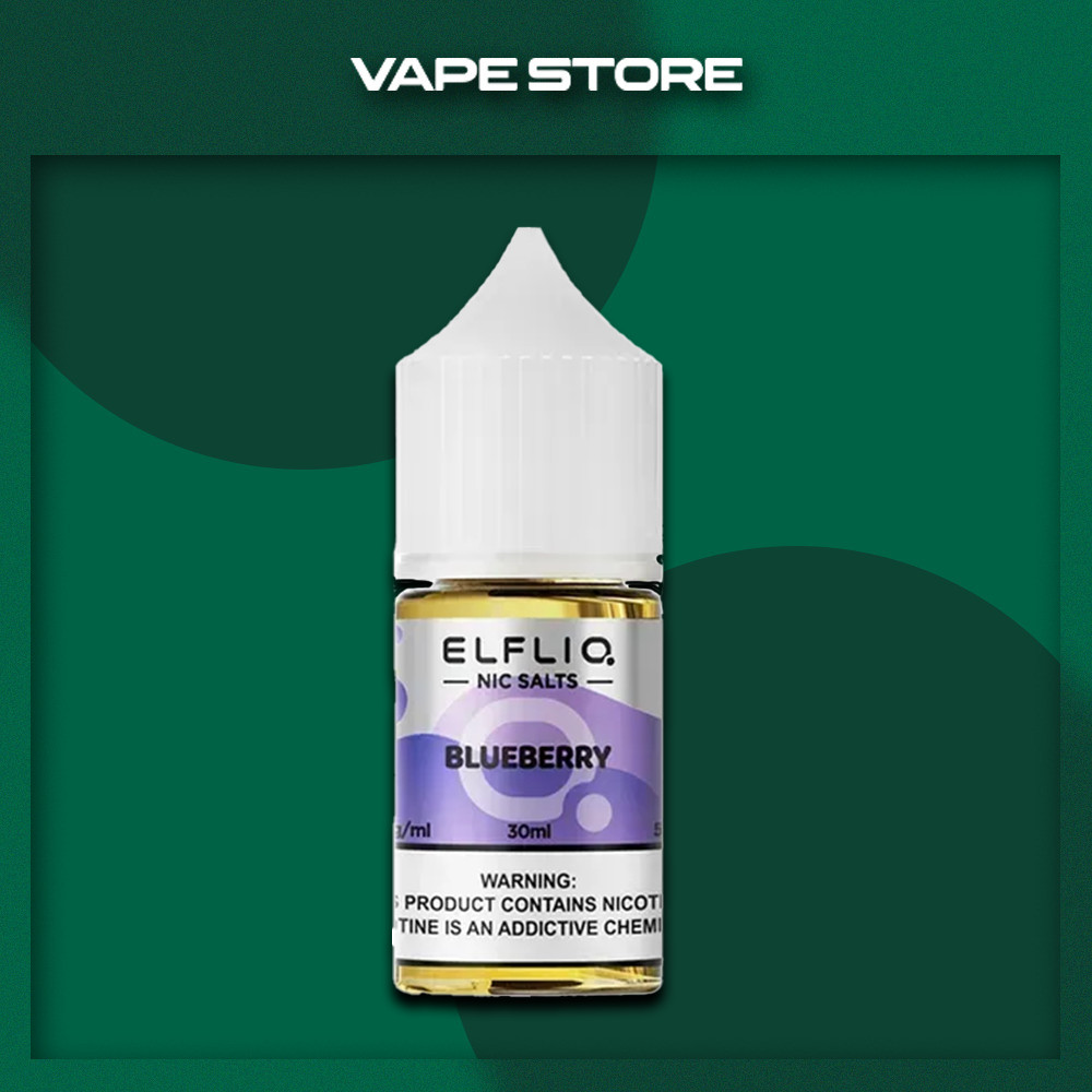 Elfliq 30 мл - Blueberry Со вкусом Черника Elfliq 30 мл - Blueberry Со вкусом Черника