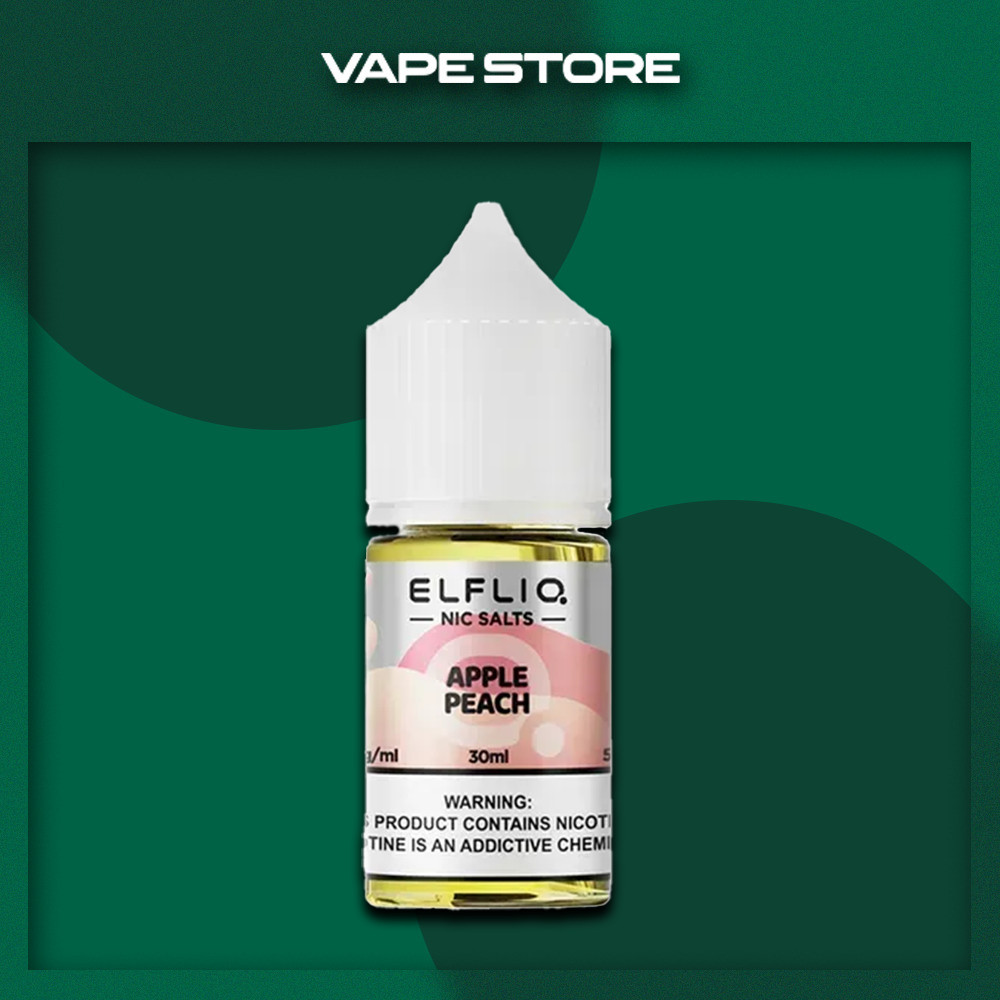 Elfliq 30 мл - Apple Peach Со вкусом Персика, Яблока Elfliq 30 мл - Apple Peach Со вкусом Персика, Яблока