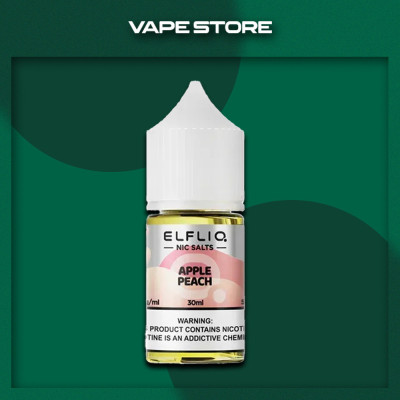 Elfliq 30 мл - Apple Peach Со вкусом Персика, Яблока