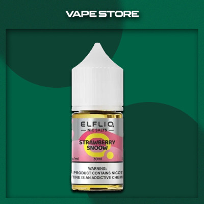 Elfliq 30 мл - Strawberry Snoow Со вкусом Клубники, Холодка