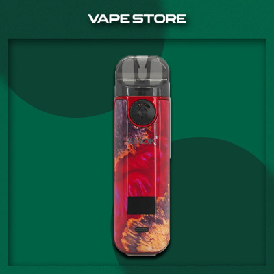 Smok Novo 4 - Red Stabilizing Wood