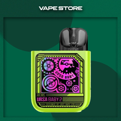 Lost Vape URSA Baby 2 - Pop Green x Time Gear