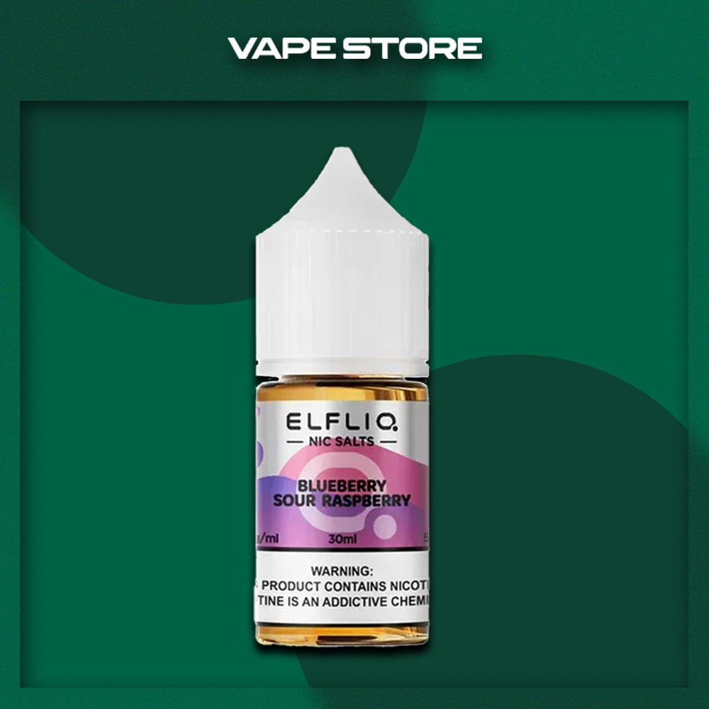 Elfliq 30 мл - Blueberry Sour Raspberry Со вкусом Кислого, Малины, Черника Elfliq 30 мл - Blueberry Sour Raspberry Со вкусом Кислого, Малины, Черника