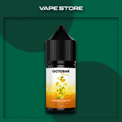 Octobar Prime 30 мл - Pineapple Mojito Со вкусом Ананаса, Мяты, Лайма, Коктейля