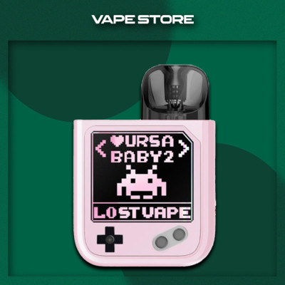 Lost Vape URSA Baby 2 - Joy Pink x Pixel Role