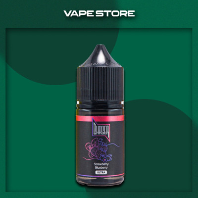 Chaser Black 30 мл - Strawberry Blueberry Со вкусом Голубики, Клубники