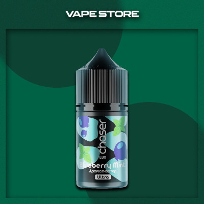 Chaser LUX 30 мл - Blueberry Mint Со вкусом Мяты, Черника