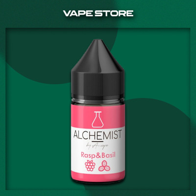 Alchemist Salt 30 мл - Rasp Basil Со вкусом Базилика, Малины