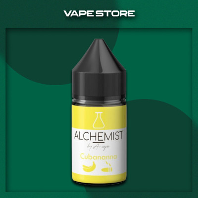 Alchemist Salt 30 мл - Cubananna Со вкусом Банана, Табака
