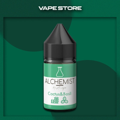 Alchemist Salt 30 мл - Cactus Basil Со вкусом Базилика, Кактуса