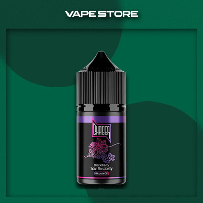 Chaser Black 30 мл - Blackberry Sour Raspberry Со вкусом Ежевики, Кислого, Малины