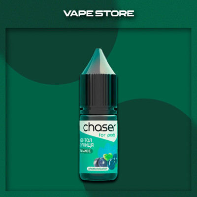 Chaser for Pods 10 мл - Blueberry Menthol Со вкусом Ментола, Черника