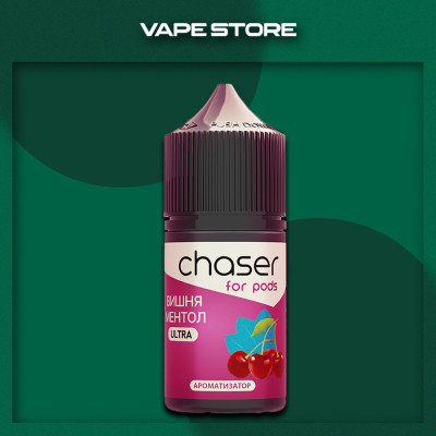 Chaser for Pods 30 мл - Cherry Menthol Со вкусом Вишни, Ментола