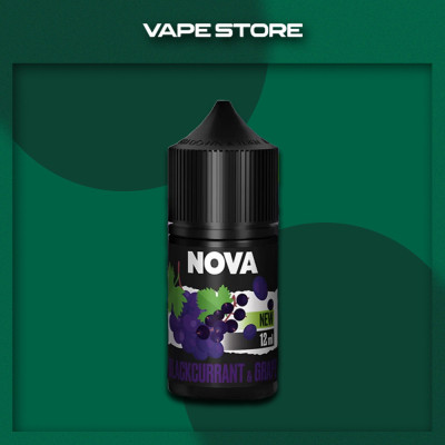 NOVA Salt 30 мл - Blackcurrant Grape Со вкусом Винограда, Черной смородины