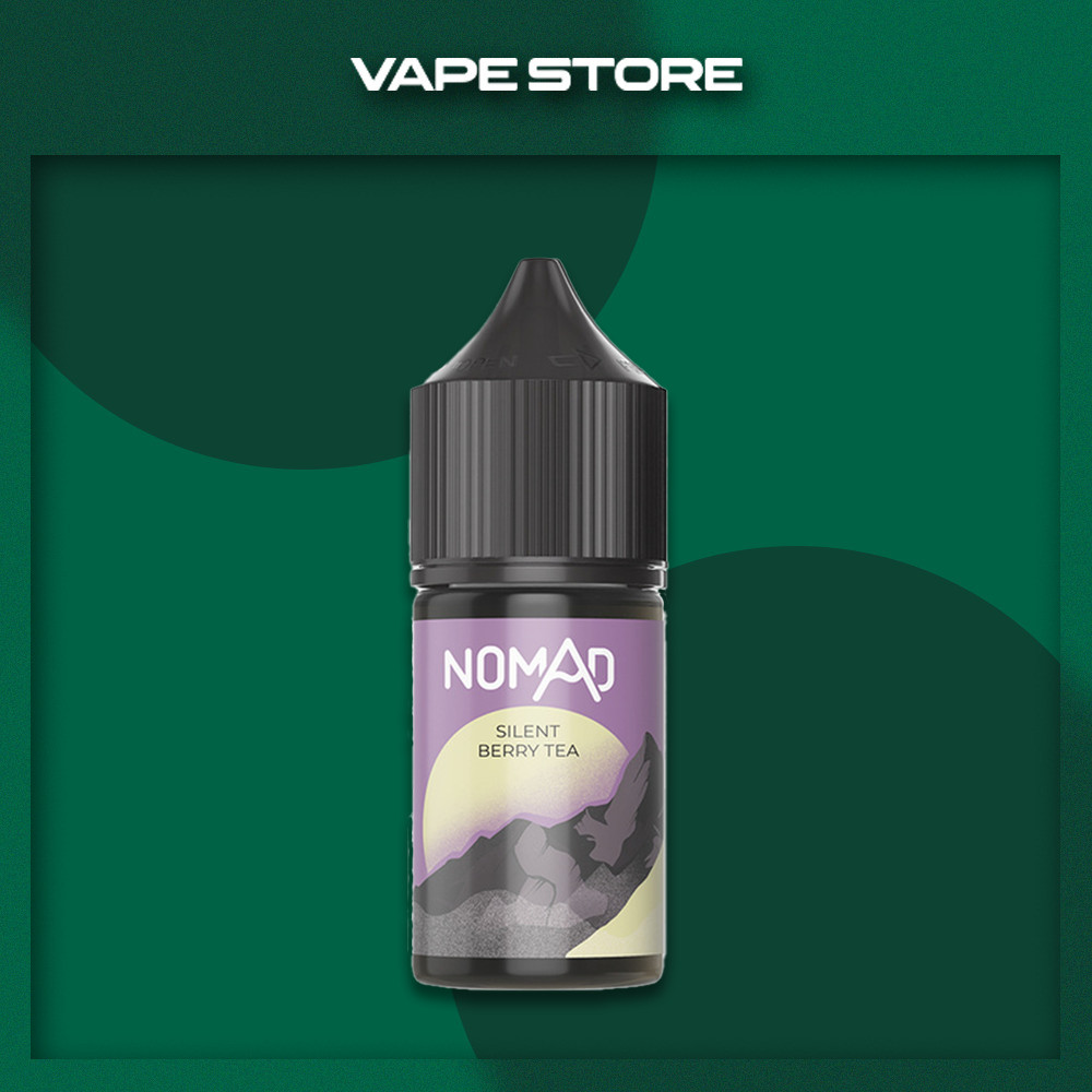 Жижа для ПОДа Nomad Salt 30 мл - Silent Berry Tea Со вкусом Чая, Ягод Жижа для ПОДа Nomad Salt 30 мл - Silent Berry Tea Со вкусом Чая, Ягод