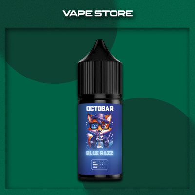 Octobar Salt 30 мл - Blue Razz Со вкусом Голубой малины