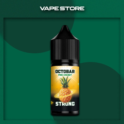 Octobar Strong 30 мл - Pine Energy Со вкусом Ананаса, Энергетика