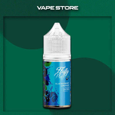 Fluffy Puff 30 мл - Blue Raspberry Lemonade Со вкусом Голубой малины, Лимонада