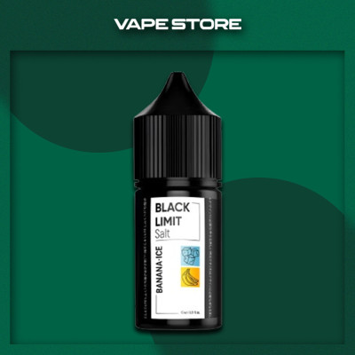 Black Limit Salt 30 мл - Banana Ice Со вкусом Банана, Холодка