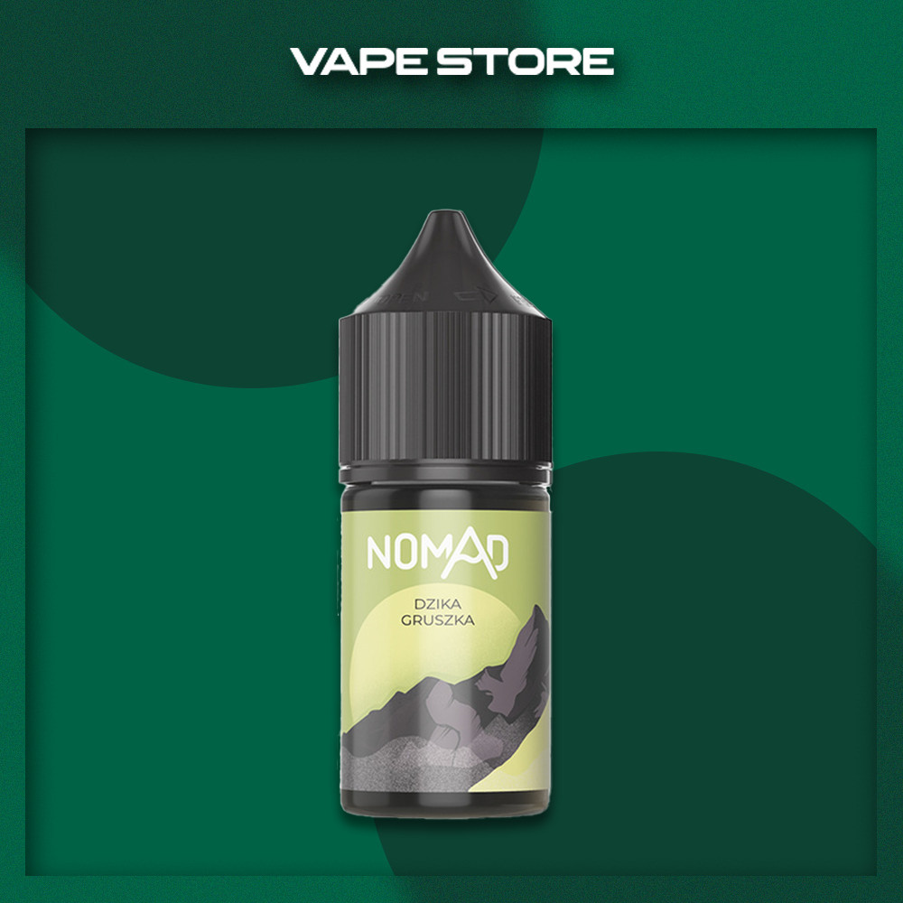 Жижа для ПОДа Nomad Salt 30 мл - Dzika Gruszka Со вкусом Груши Жижа для ПОДа Nomad Salt 30 мл - Dzika Gruszka Со вкусом Груши