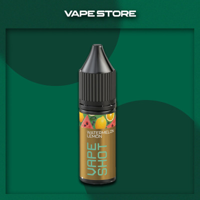 Vape Shot 15 мл - Watermelon Lemon Со вкусом Арбуза, Лимона