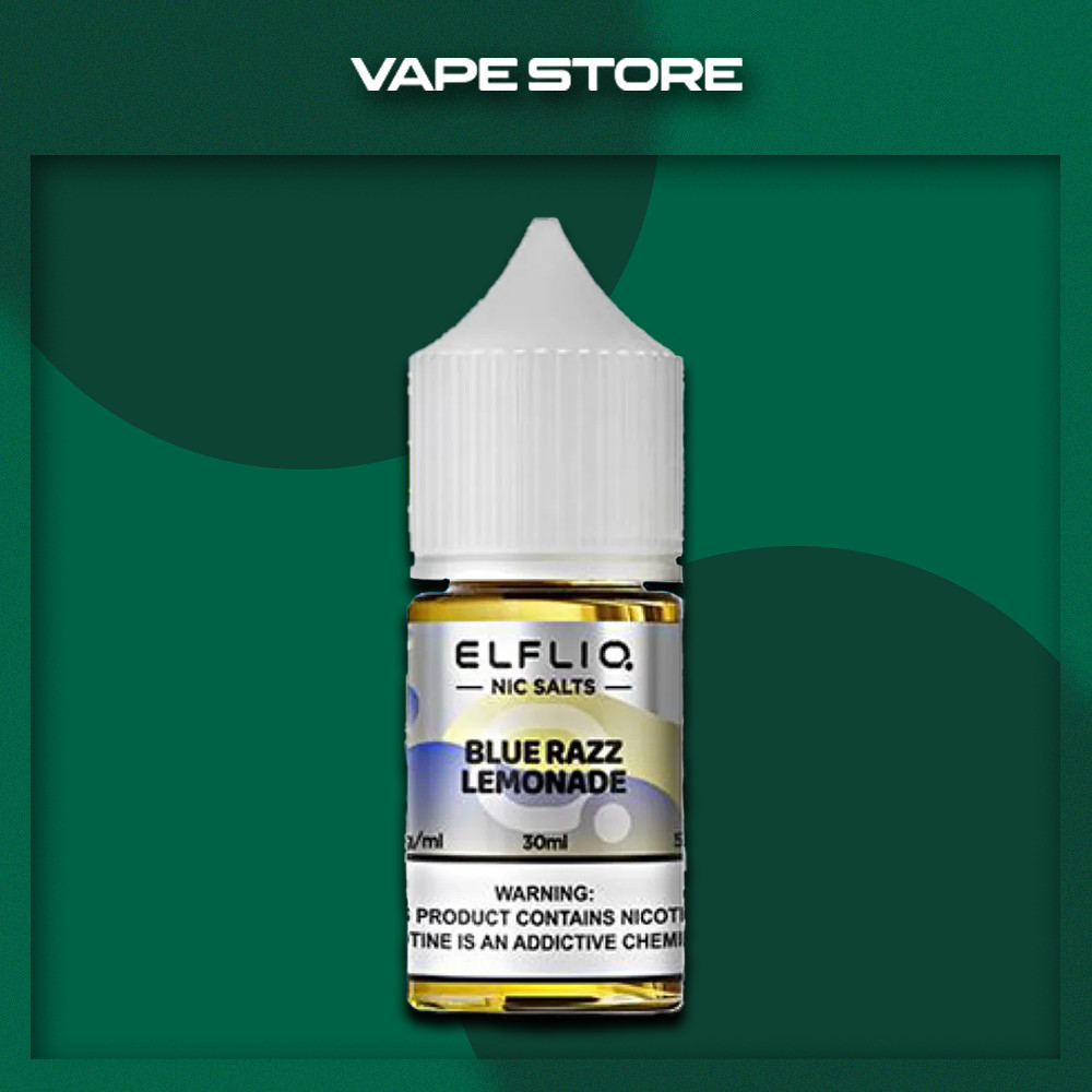Elfliq 30 мл - Blue Razz Lemonade Со вкусом Голубой малины, Лимонада Elfliq 30 мл - Blue Razz Lemonade Со вкусом Голубой малины, Лимонада