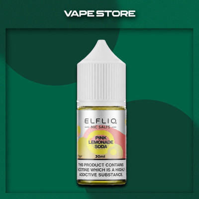 Elfliq 30 мл - Pink Lemonade Soda Со вкусом Лимонада, Малины, Содовой