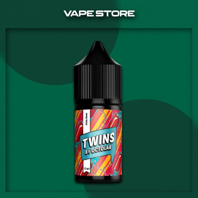 Twins Salt 30 мл - Cola Dew Со вкусом Апельсина, Колы