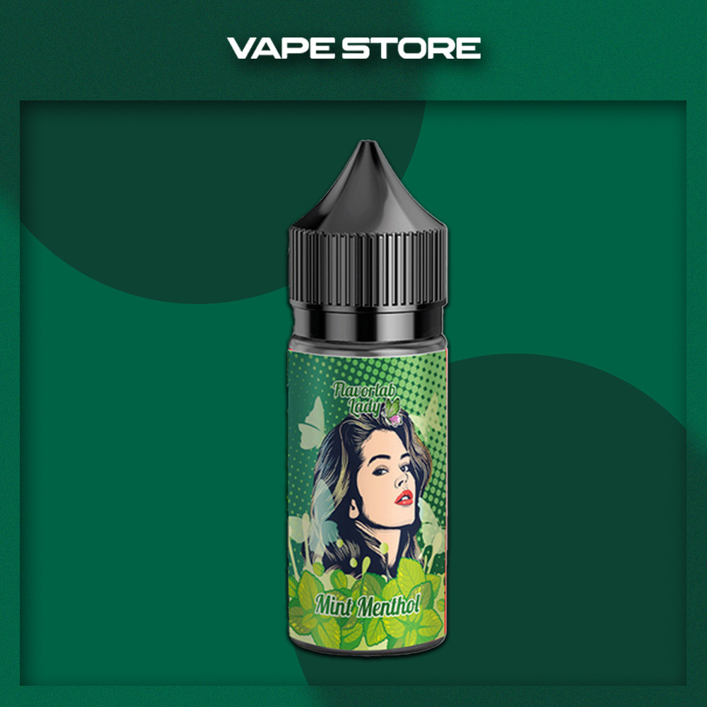 Жижа для ПОДа Flavorlab Lady 30 мл - Mint Menthol Со вкусом Мяты, Ментола Жижа для ПОДа Flavorlab Lady 30 мл - Mint Menthol Со вкусом Мяты, Ментола