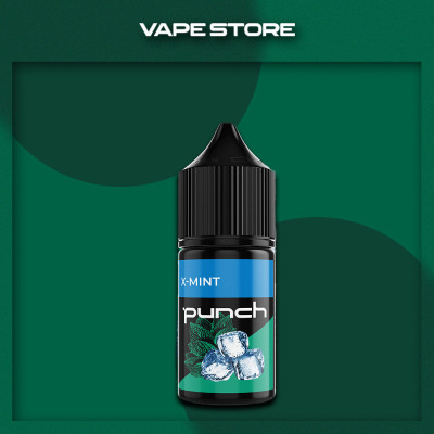 Punch 30 мл - X mint Со вкусом Мяты, Холодка