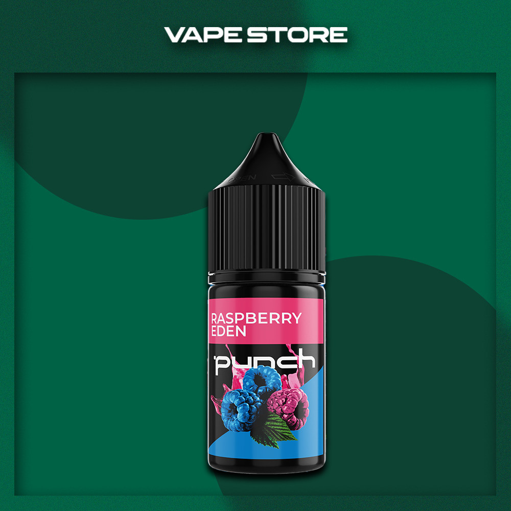 Punch 30 мл - Raspberry Eden Со вкусом Голубой малины, Ежевики, Малины Punch 30 мл - Raspberry Eden Со вкусом Голубой малины, Ежевики, Малины