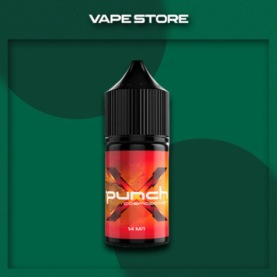 Punch X 30 мл - Cosmopolitan Со вкусом Апельсина, Клюквы, Коктейля, Цитрусов