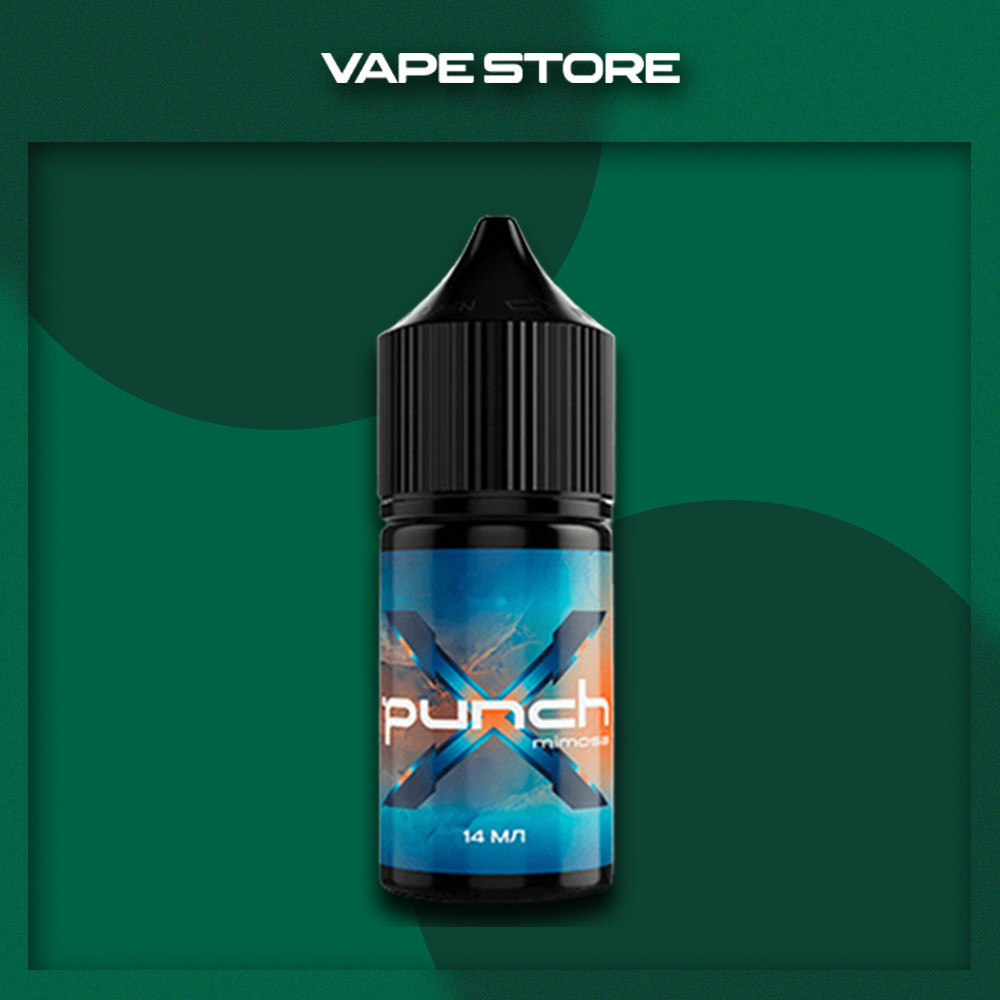 Punch X 30 мл - Mimosa Со вкусом Апельсина, Коктейля, Мандарина Punch X 30 мл - Mimosa Со вкусом Апельсина, Коктейля, Мандарина