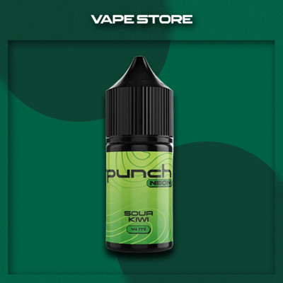 Punch Neon 30 мл - Sour Kiwi Со вкусом Киви, Кислого