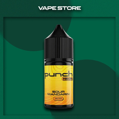 Punch Neon 30 мл - Sour Mandarin Со вкусом Кислого, Мандарина