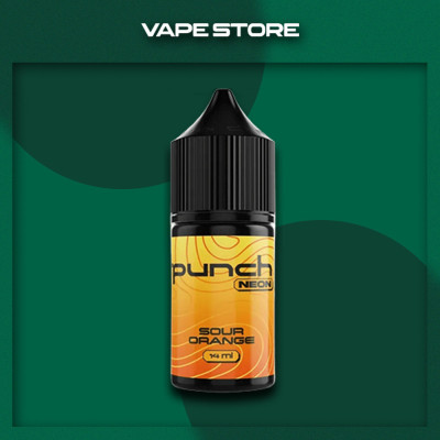 Punch Neon 30 мл - Sour Orange Со вкусом Апельсина, Кислого