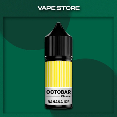 Octobar Classic 30 мл - Banana Ice Со вкусом Банана, Холодка