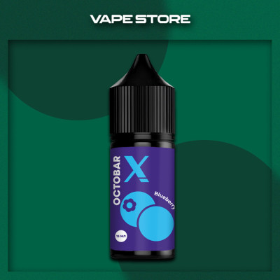 Octobar X 30 мл - Blueberry Menthol Со вкусом Ментола, Черника