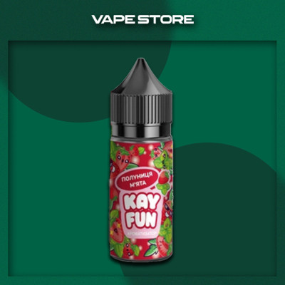 Flavorlab Kayfun 30 мл - Strawberry Mint Со вкусом Клубники, Мяты