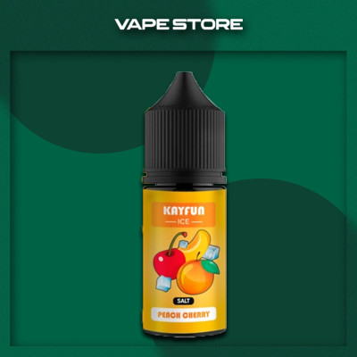 Flavorlab Kayfun ICE 30 мл - Peach Cherry Ice Со вкусом Вишни, Персика, Холодка