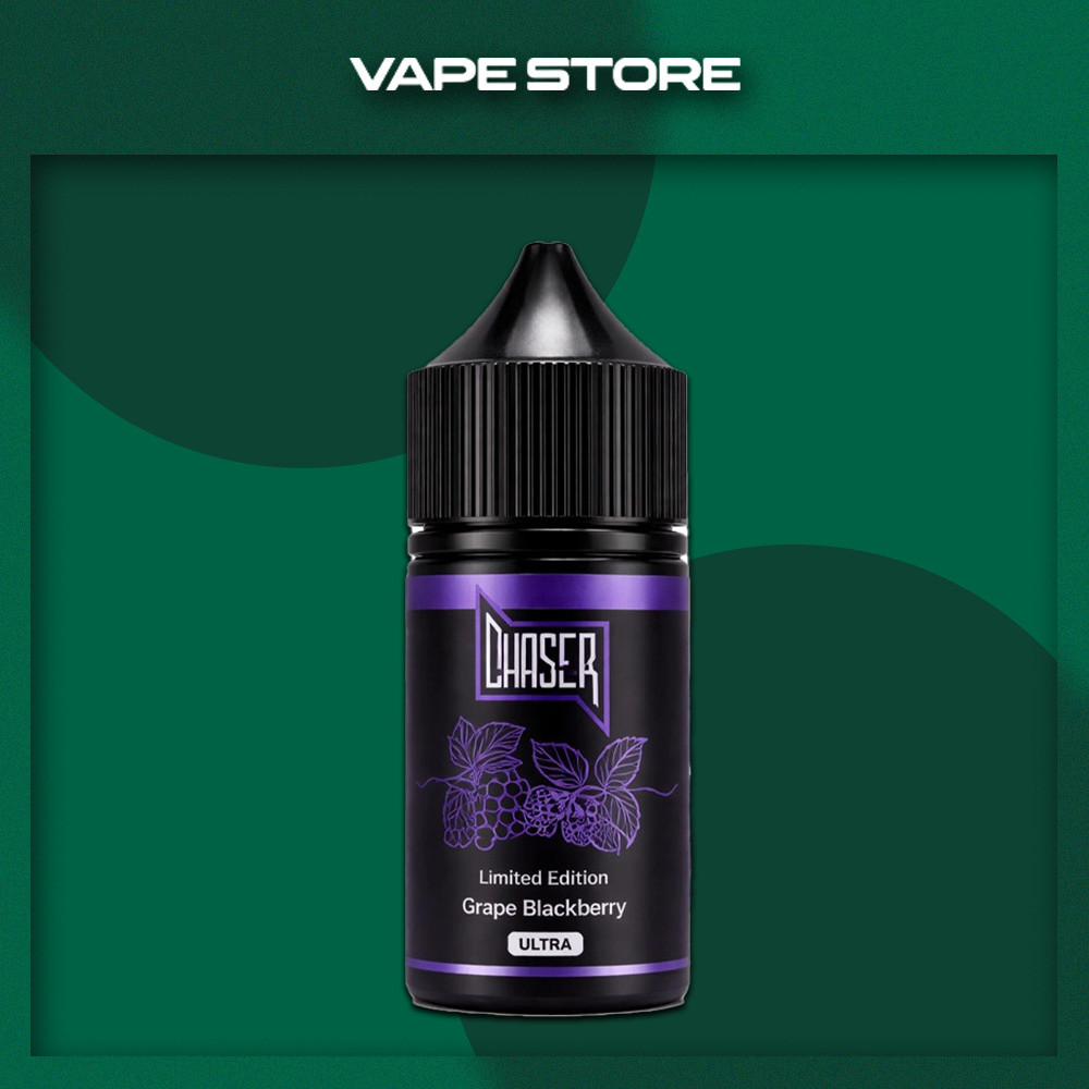 Chaser Black 30 мл - Grape Blackberry Со вкусом Винограда, Ежевики Chaser Black 30 мл - Grape Blackberry Со вкусом Винограда, Ежевики