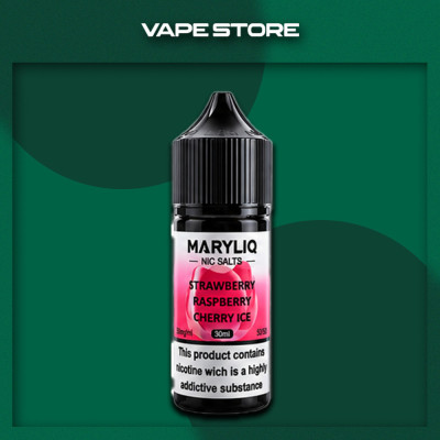 MARYLIQ 30 мл - Strawberry Raspberry Cherry Со вкусом Вишни, Клубники, Малины
