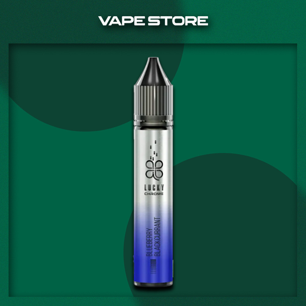 Lucky Chrome Salt 30 мл - Blueberry Blackcurrant Со вкусом Ежевики, Черника Lucky Chrome Salt 30 мл - Blueberry Blackcurrant Со вкусом Ежевики, Черника