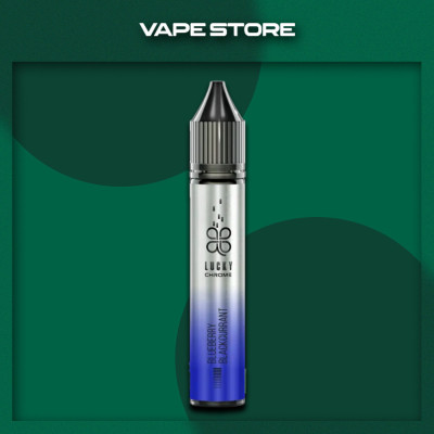 Lucky Chrome Salt 30 мл - Blueberry Blackcurrant Со вкусом Ежевики, Черника