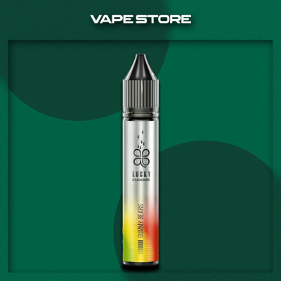 Lucky Chrome Salt 30 мл - Gummy Bears Со вкусом Конфеты, Фруктов