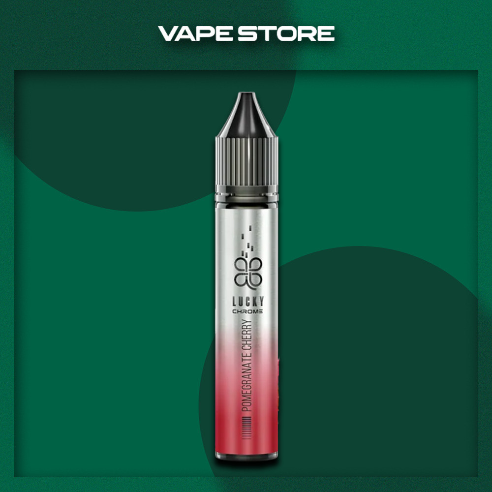 Lucky Chrome Salt 30 мл - Pomegranate Cherry Со вкусом Вишни, Граната Lucky Chrome Salt 30 мл - Pomegranate Cherry Со вкусом Вишни, Граната